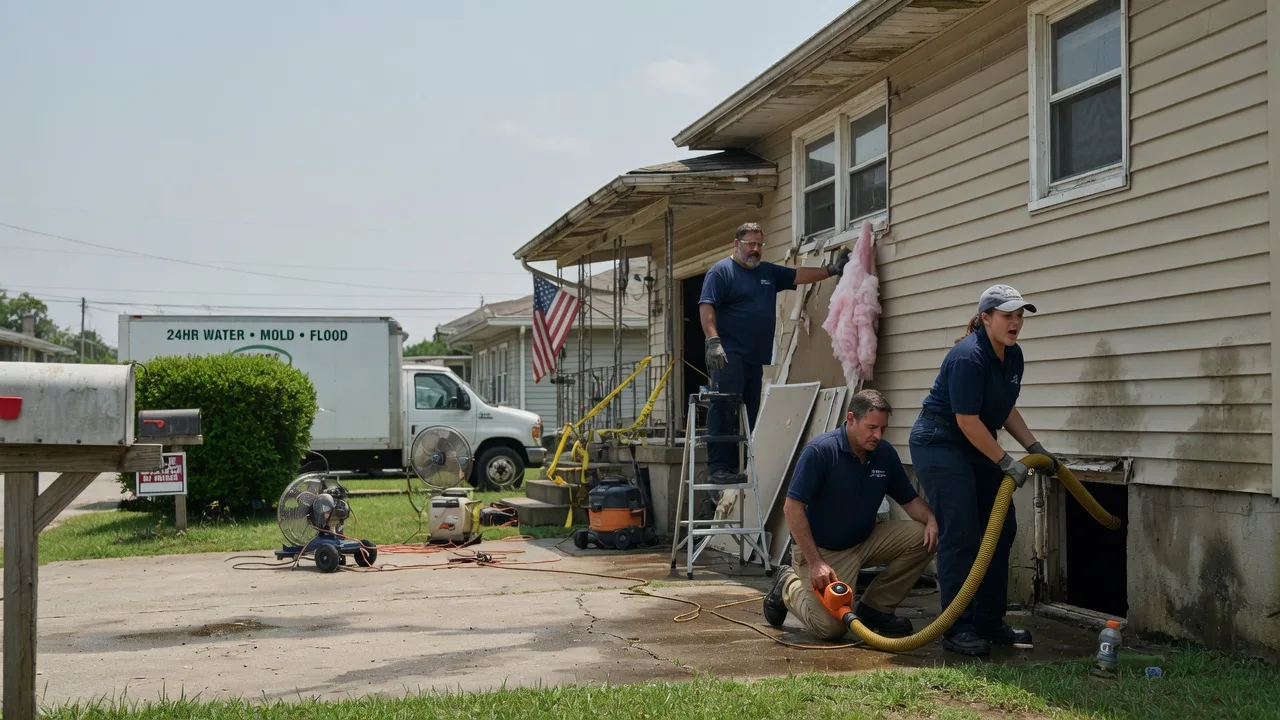 Water Damage Repair in Bordelonville, LA near me